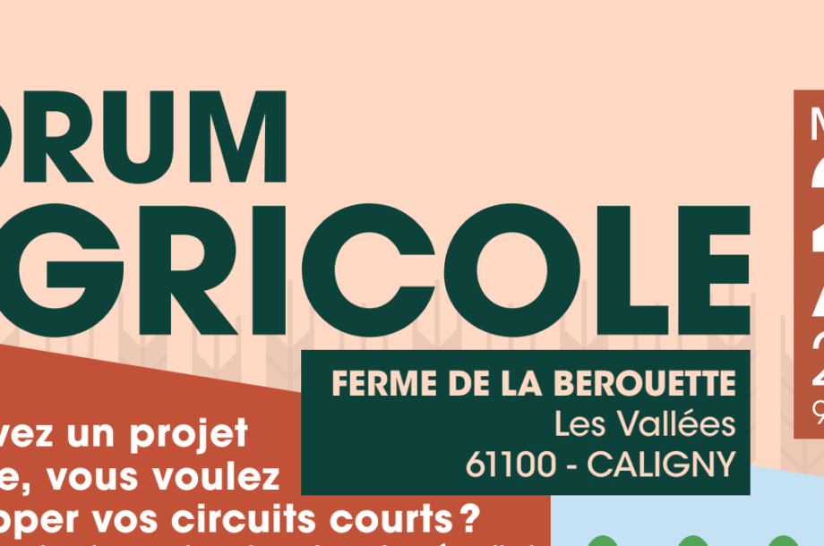 [Journée] Forum Agricole sur l’installation et les circuits courts