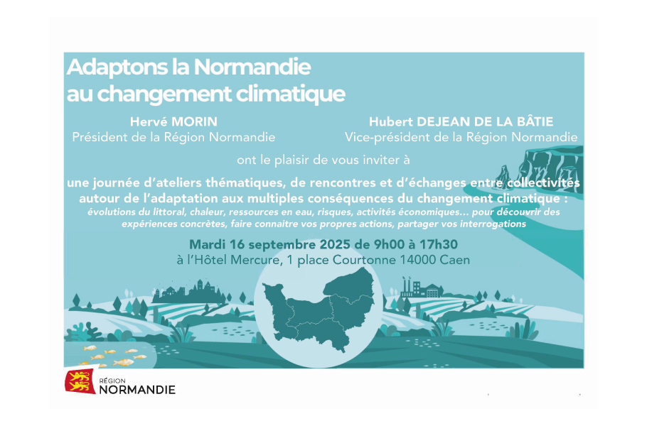 [Journée professionnelle] Adaptons la Normandie au changement climatique