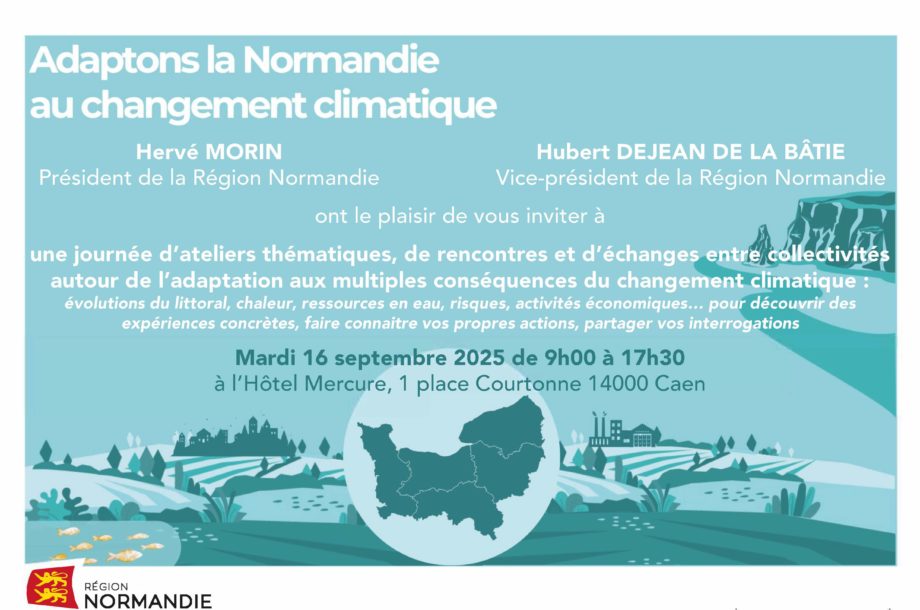 [Journée professionnelle] Adaptons la Normandie au changement climatique