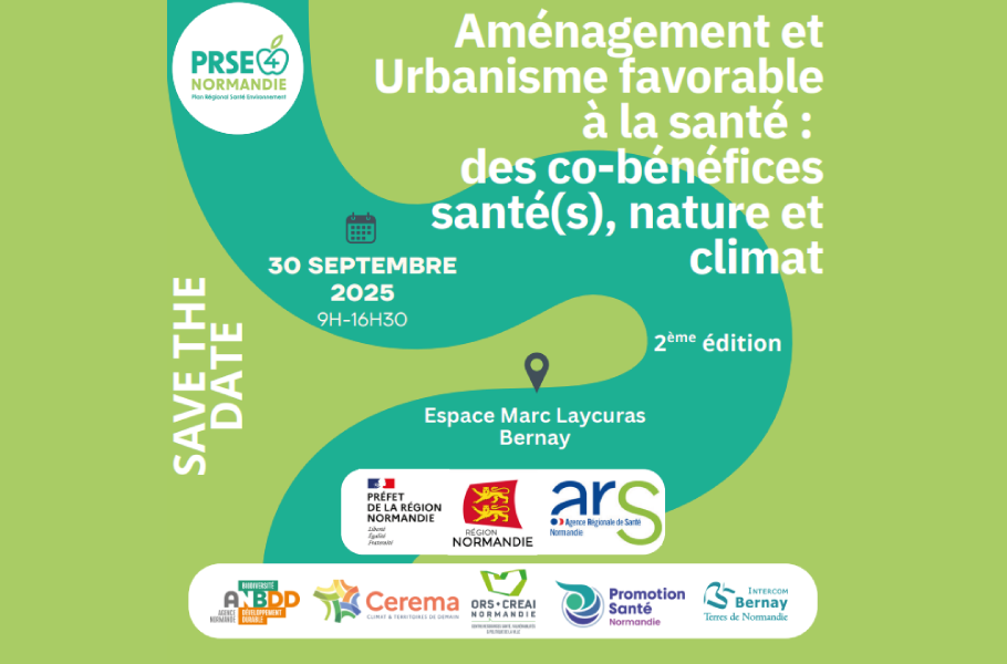 [Journée régionale] Aménagement et Urbanisme favorable à la santé : des co-bénéfices santé(s), nature et climat