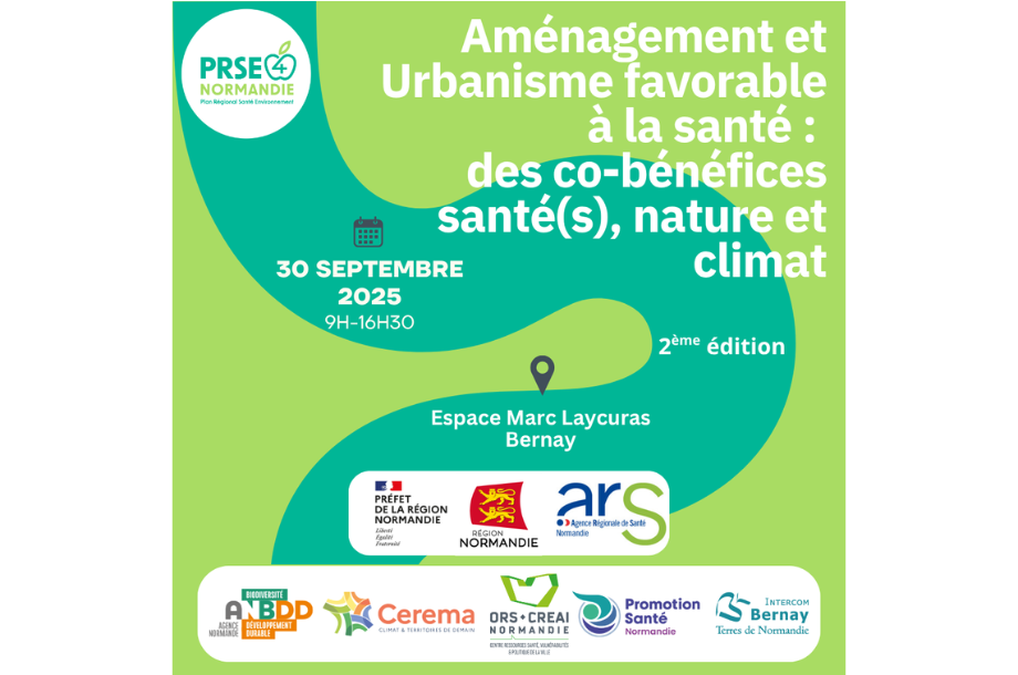 [Journée régionale] Aménagement et Urbanisme favorable à la santé : des co-bénéfices santé(s), nature et climat