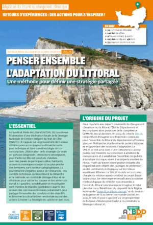 [Retours d’expériences] Penser autrement l’adaptation du littoral : une méthode pour définir une stratégie partagée