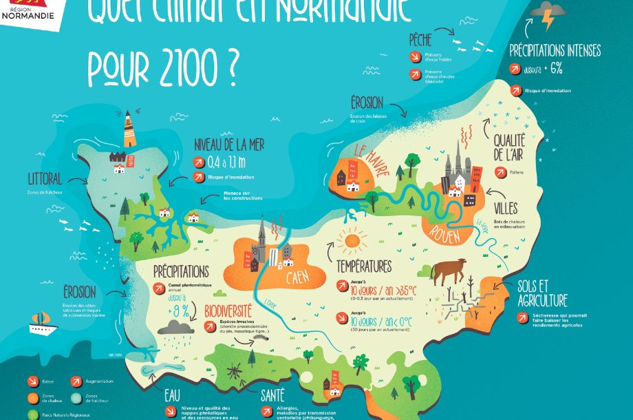 [Publication] GIEC 2 : cinq nouvelles thématiques pour compléter l’état des connaissances du changement climatique en Normandie. 