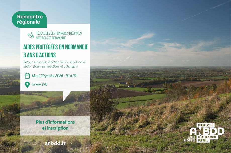 Rencontres régionales des gestionnaires d’espaces naturels de Normandie 2026