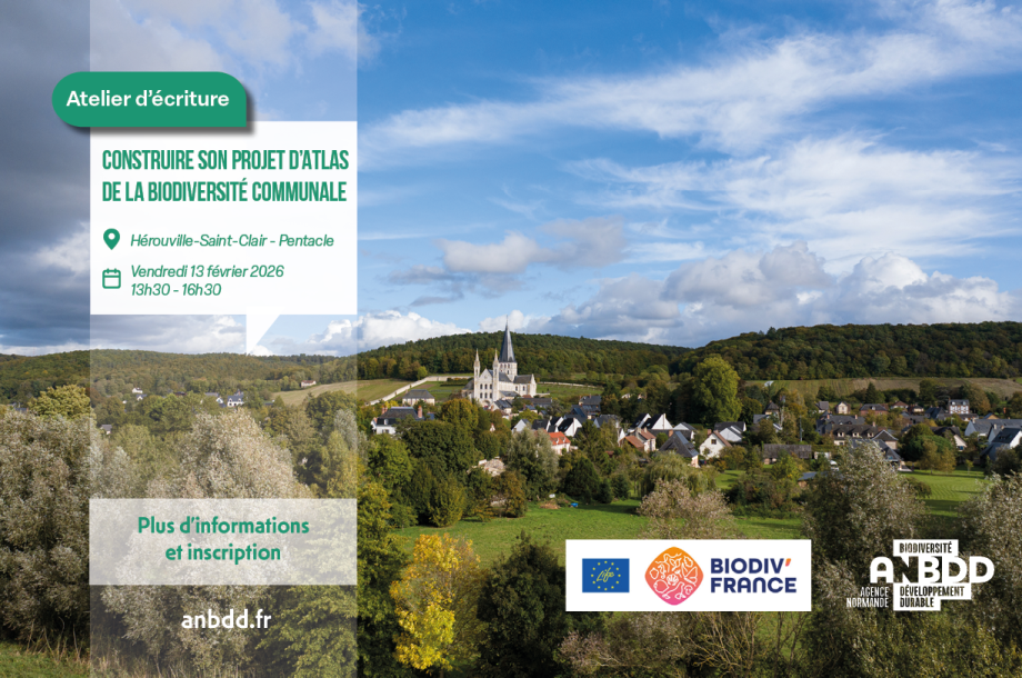 [Atelier écriture] Construire son projet d&rsquo;Atlas de la biodiversité communale – Caen