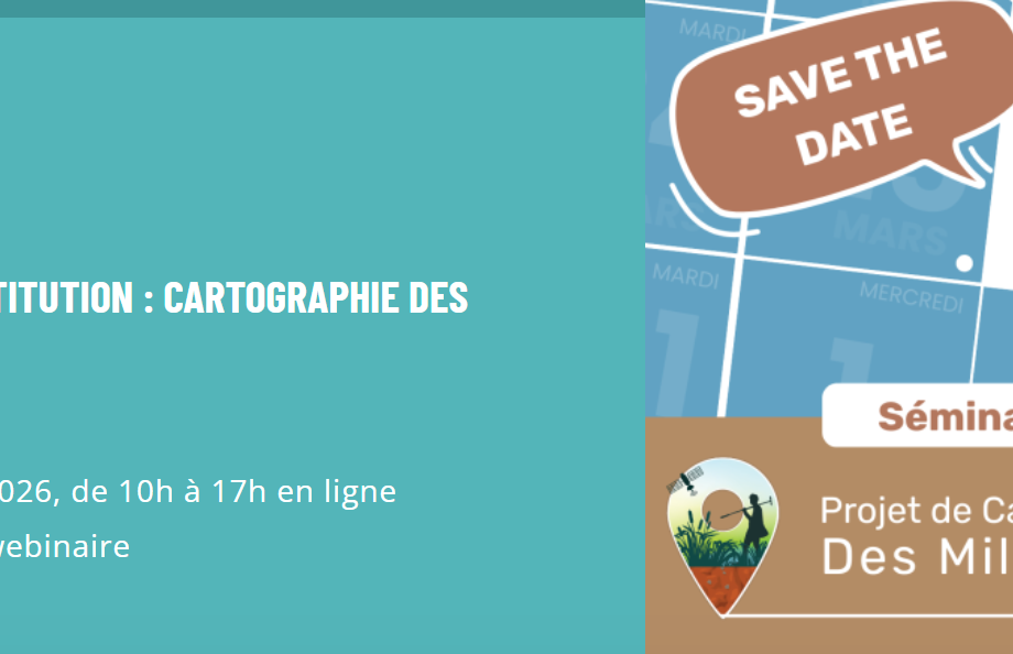 [Webinaire] Séminaire de restitution Projet de cartographie nationale des milieux humides