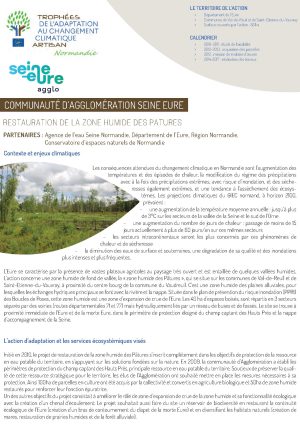[Retours d&rsquo;expériences] Restauration de la zone humide des Pâtures