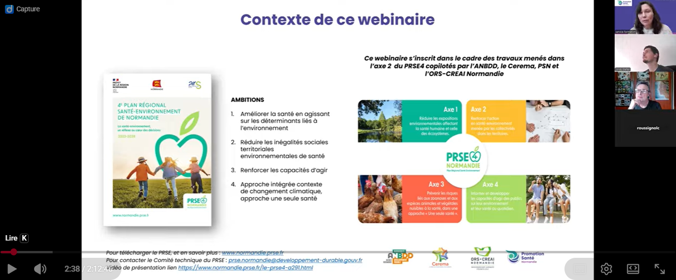 Environnement et santé mentale. Le contact avec la nature, un levier de promotion de la santé (2/3), 6 mars 2026