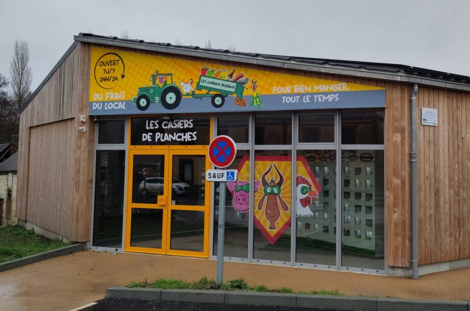 [Visite] Drive communal : faciliter l’accès aux produits des fermes locales