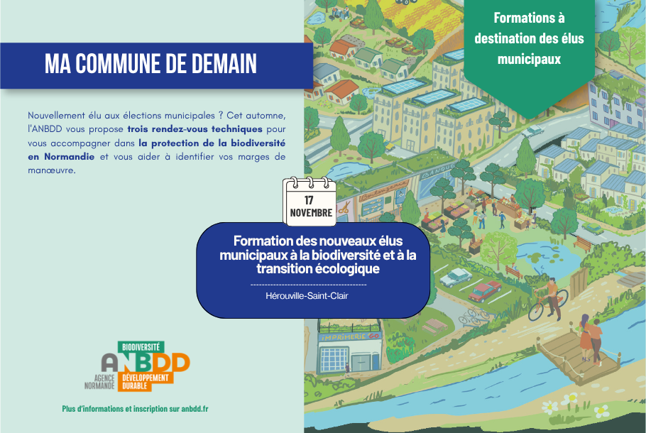 [Formation] Nouveaux élus municipaux à la biodiversité et à la transition écologique – Caen