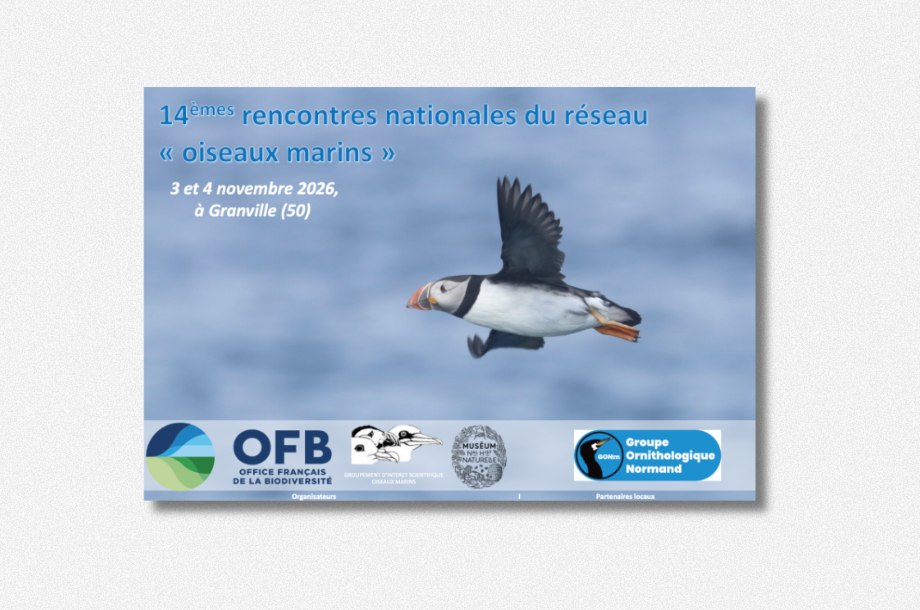 [Rencontre] 14es Rencontres nationales « Oiseaux marins »