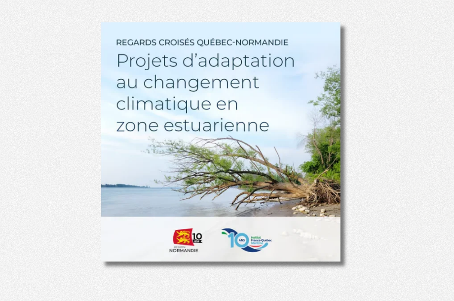[Webinaire] Webinaire Regards croisés Québec-Normandie: projets d’adaptation au changement climatique en zone estuarienne